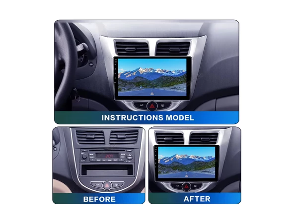 Hyundai Accent Blue Multimedya (2010-2018) 2 GB RAM 32 GB Hafıza 4 Çekirdek Cadence - 11
