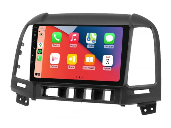 Hyundai Santa Fe Multimedya (2006-2012) 2 GB RAM 32 GB Hafıza 4 Çekirdek Navigatör ürün görseli 1
