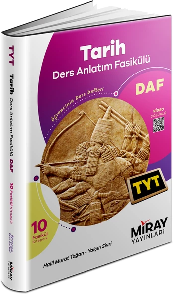 Miray 2024 Tyt Tarih Ders Anlatım Fasikülleri