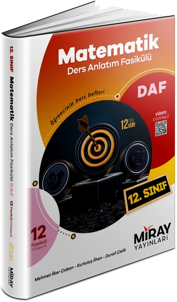 Miray 2024 12. Sınıf Matematik Ders Anlatım Fasikülleri