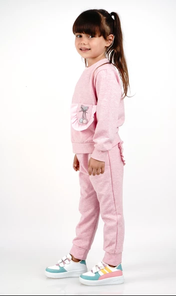 Kız Çocuk 2-5 Yaş Eşofman Takım - 2