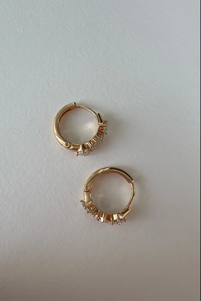 CANDİAS ( ALTIN KAPLAMA KÜPE 18 K ) - Resim 2