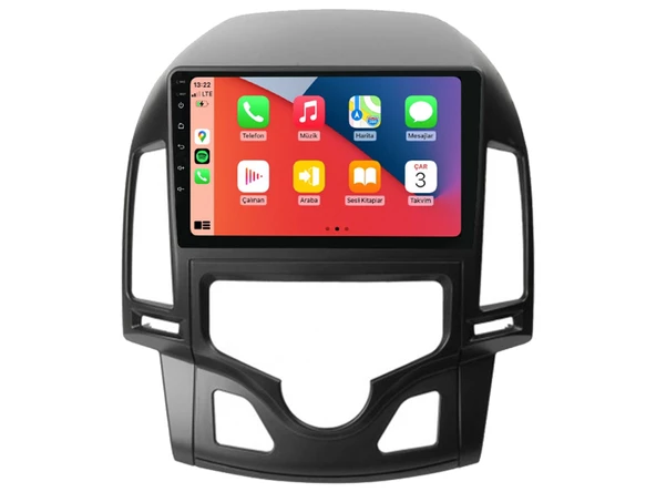 Hyundai i30 Dijital Klima Multimedya (2008-2011) 3 GB RAM 32 GB Hafıza 4 Çekirdek Newfron ürün görseli