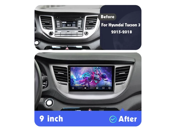 Hyundai Tucson Multimedya (2015-2017) 2 GB RAM 32 GB Hafıza 4 Çekirdek Navigatör - Resim 11