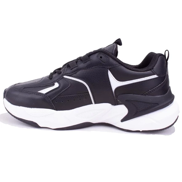 U.s Polo Assn Isabella Siyah Beyaz Ortopedik Günlük Kadın Spor Ayakkabı - 3