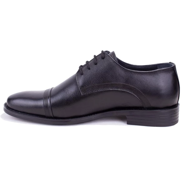 Dagoster DMA08-361 Siyah Neolit Taban Klasik Erkek Deri Ayakkabı - 3