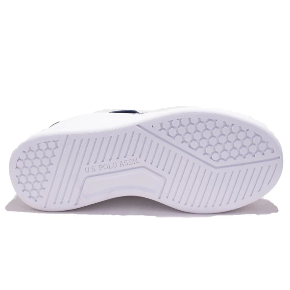 U.S Polo Assn Costa Beyaz Lacivert Ortopedik Günlük  Erkek Spor Ayakkabı - 4