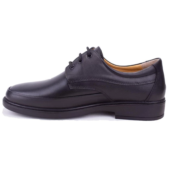 Dagoster DMA08-08KS Siyah Ortopedik Günlük Kauçuk Taban Erkek Deri Ayakkabı - 3