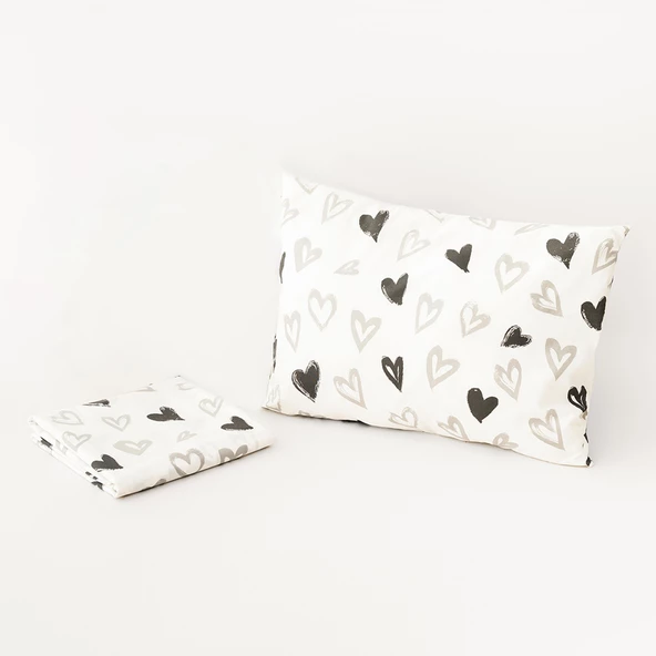 Soley | Mix & Match | Lover | %100 Pamuk Tek Kişilik Çarşaf Seti - 3
