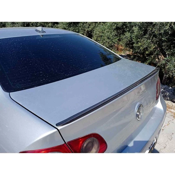 Vw Passat B7 Boyalı Spoiler (Pianoblack) 2010-2015 Arası