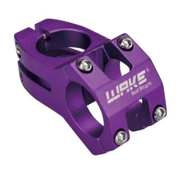 Wake Renkli Bisiklet Kısa Gidon Boğazı 40mm Bisiklet Yedek Parça Aksesuarı Wake Boğaz