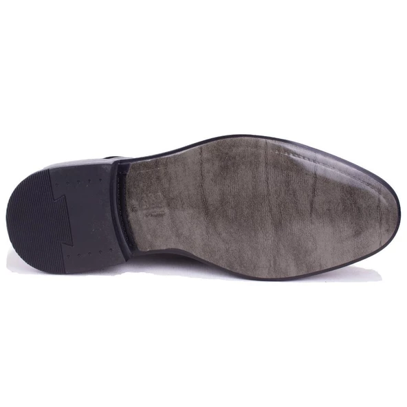 Dagoster DMA08-361 Siyah Neolit Taban Klasik Erkek Deri Ayakkabı - 4