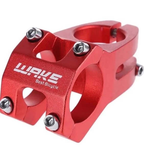 Wake Renkli Bisiklet Kısa Gidon Boğazı 40mm Bisiklet Yedek Parça Aksesuarı Wake Boğaz - 6