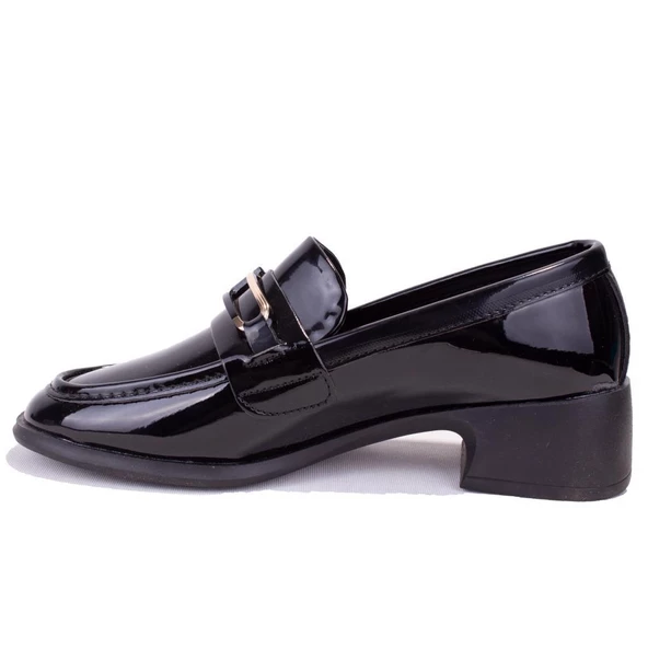 Dagoster DZA07-11524002 Siyah Rugan Günlük Spor Klasik Kadın Ayakkabı - 3