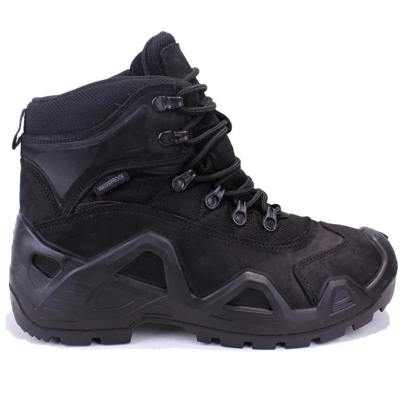 Hammer Jack Leopard 100023015 Siyah Ortopedik Outdoor Waterproof Erkek Deri Bot - 2