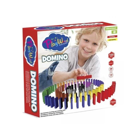 Onyıl Oyuncak Ahşap Domino Oyunu