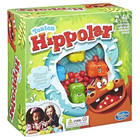 Hasbro Games Tonton Hippolar Kutu Oyunu