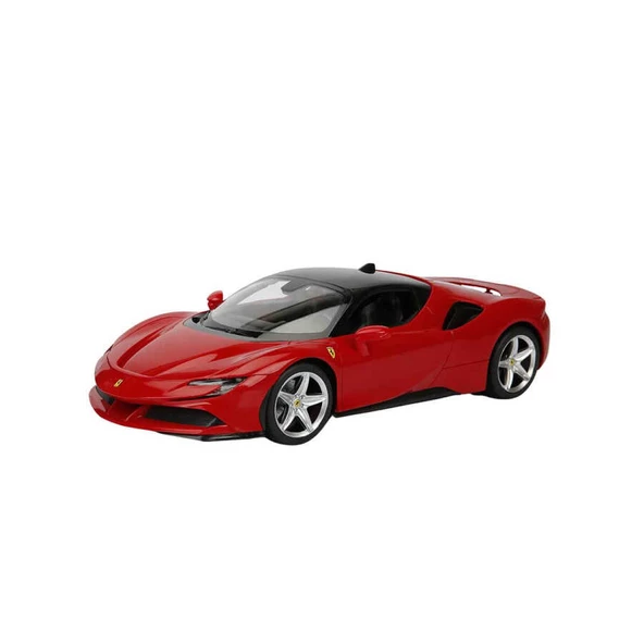 114 Ferrari SF90 Stradale Işıklı Uzaktan Kumandalı Araba 34 Cm Kırmızı - 2