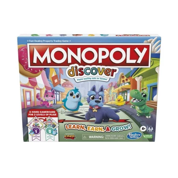 Monopoly Discover 4+ F4436