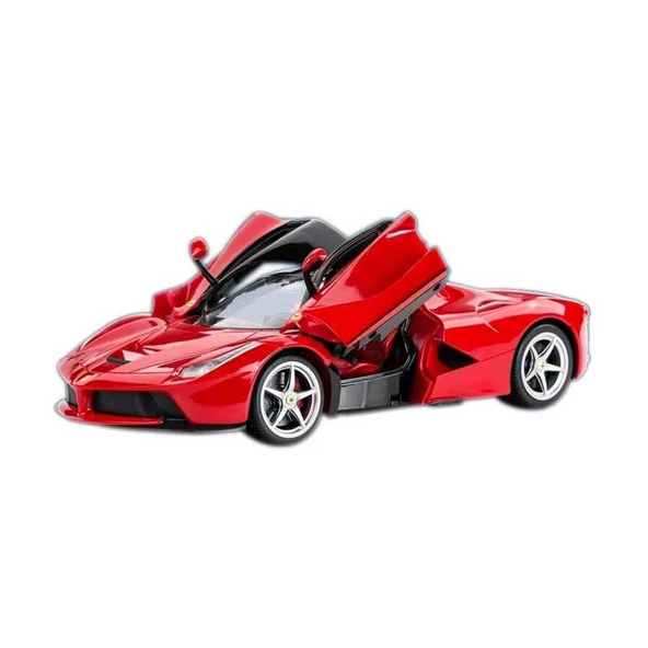 114 Ferrari LaFerrari Uzaktan Kumandalı Işıklı Araba - Kırmızı - 2