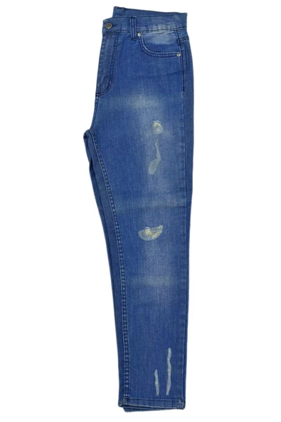Kadın Eskitme Model Jeans GBL-L1056 - Resim 4