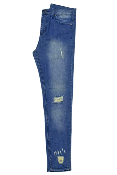 Kadın Eskitme Model Jeans BGL-ST03914 - Resim 3