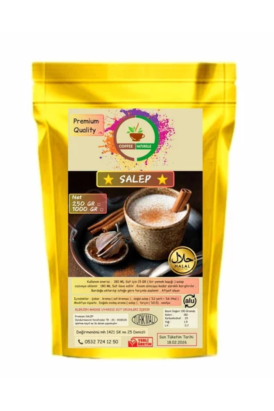 Salep 1 Kg - ( 1000 Gr ) " Premıum "