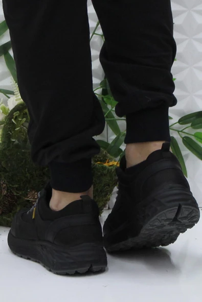 Bulldozer 250069 Siyah Nubuk Orijinal Ürün Kauçuk Taban Erkek Ayakkabı - Resim 3