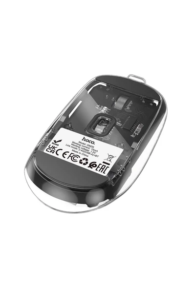 Hoco GM29 2.4G Mysterious Business Çift Modlu Sessiz Kablosuz Mouse - Resim 3