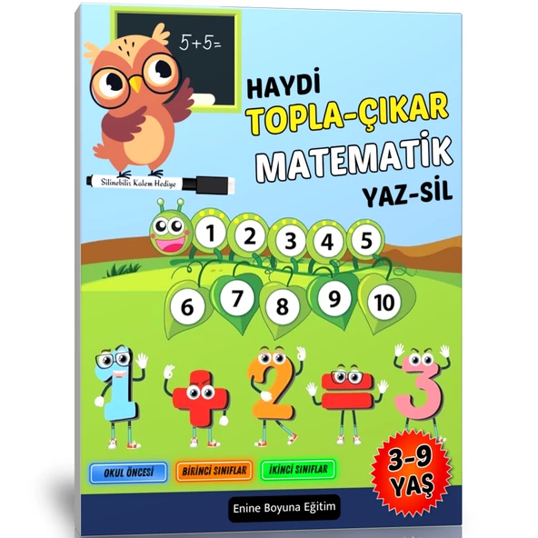 Haydi TOPLA-ÇIKAR Yaz Sil Kitabı ürün görseli 1