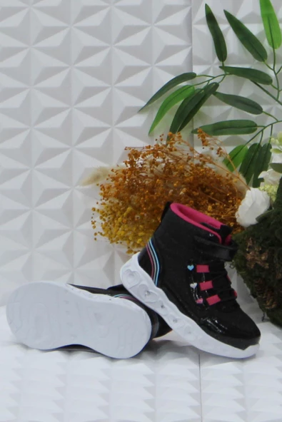 Fort Cool Kids Siyah Rahat Hafif Işıklı Kız Çocuk Bot - Resim 5