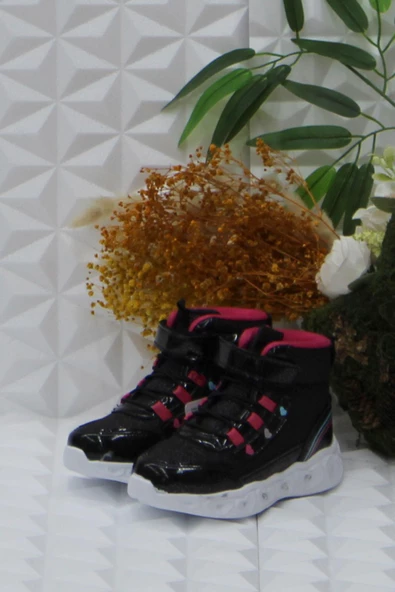 Fort Cool Kids Siyah Rahat Hafif Işıklı Kız Çocuk Bot - Resim 3