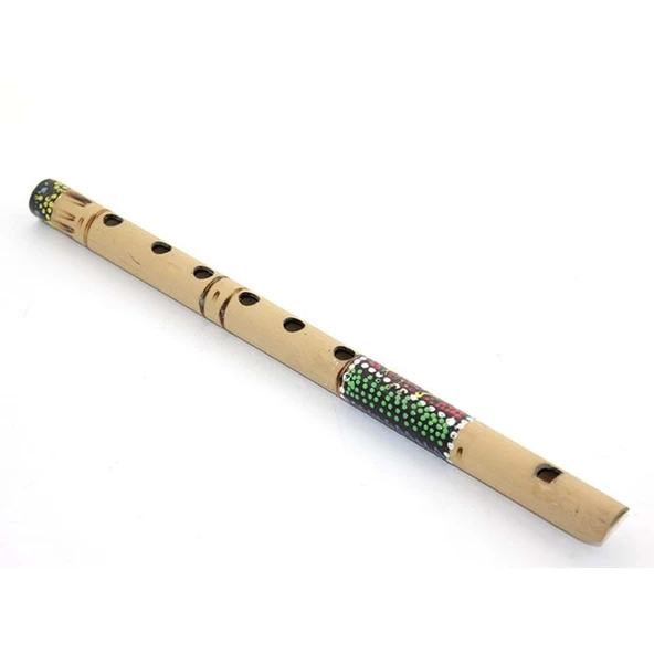 Bambu Flüt 30 Cm - 2
