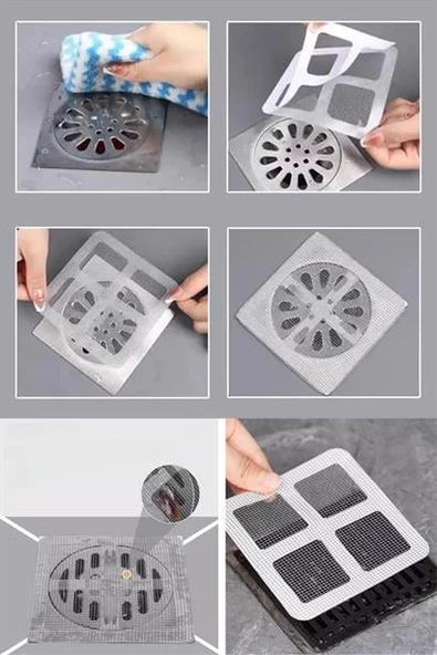 Koku Önleyici 10 'lu Banyo Mutfak Lavabo Koku Önleyici Haşere Böcek Önleyici Gider Filtresi - 10