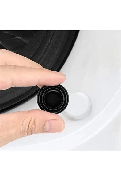 10 Adet Araç İçin Plastik Çarpmayı Önleyici Kapı Sesi Darbe Azaltıcı Özellikli Absorbe Aparatı - 5