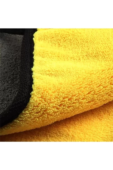 Oto Kurulama Bezi Araç Bez ve Sünger Mikrofiber Temizleme Yıkama Cam Araba Kurulama Havlusu - 4
