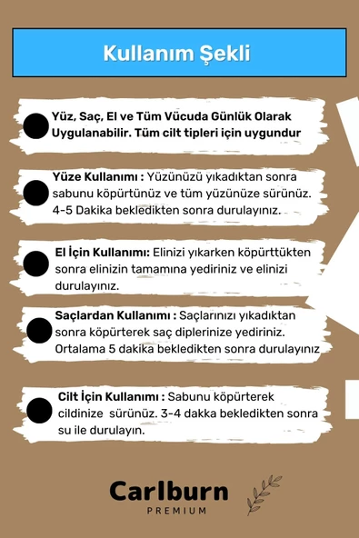 %100 Doğal Güzel Kokulu El Yüz Saç Vücut Cilt Orijinal Bitkisel Mardin Bıttım Sabunu 120G - 3 Adet - Resim 4