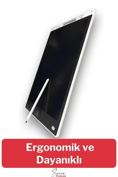 8,5 Inç Writing Lcd Grafik Dijital Kalemli Çizim Tableti Silinebilir Not Yazma Eğitim Yazı Tahtası - 6