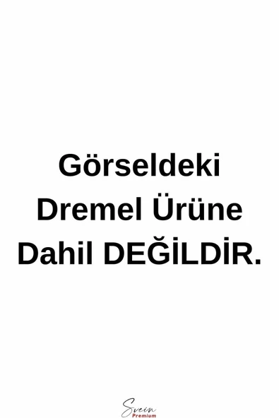 Hobi Gravür Dremel Taşlama Ucu Mini Metal Ahşap Oyma Seti Parlatma Çapak Alma 10 Parça Matkap Uyumlu - 4