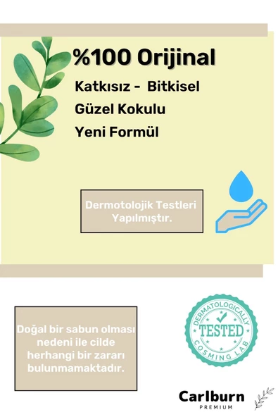 %100 Doğal Güzel Kokulu El Yüz Saç Vücut Cilt Orijinal Bitkisel Pirinç Özlü Sabunu 120G - 1 Adet - Resim 2
