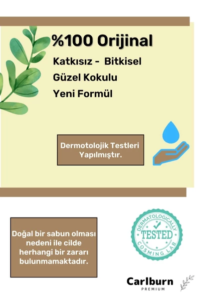 %100 Doğal Güzel Kokulu El Yüz Saç Vücut Cilt Orijinal Bitkisel Mardin Bıttım Sabunu 120G - 10 Adet - 2