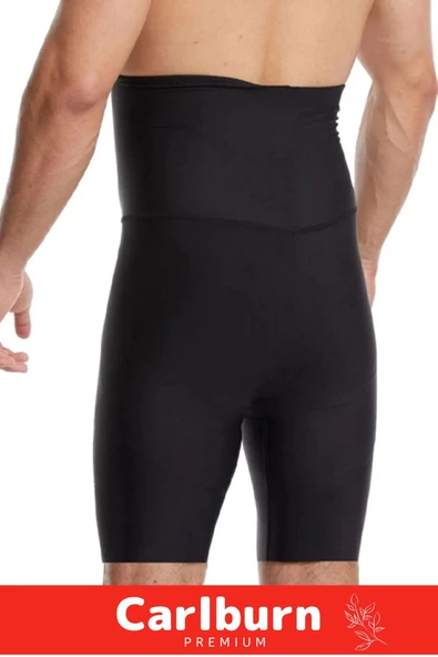 Özel Üretim Basen Toparlayıcı Sıkılaştırıcı Göbek Düzleştirici Bel İnceltici Erkek Duble Boxer Korse - Resim 3