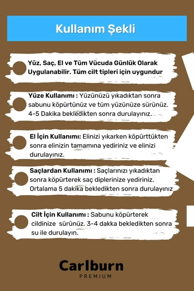 %100 Doğal Güzel Kokulu El Yüz Saç Vücut Cilt Orijinal Bitkisel Saf Çörek Otu Sabunu 120G - 5 Adet - 4