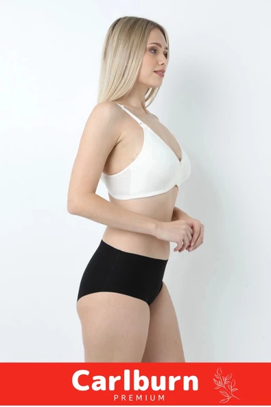 Özel Üretim Yumuşak Toparlayıcı Rahat Dayanıklı Tam Kalıp Beatris Pamuklu Balensiz Emzirme Sütyen - 4