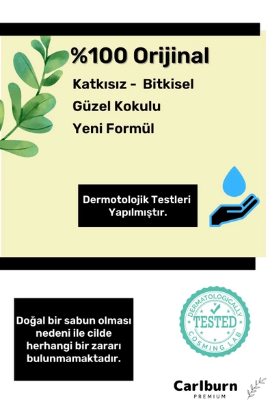 Lüks %100 Doğal Güzel Kokulu El Yüz Saç Vücut Cilt Orijinal Bitkisel Papatya Sabunu 120G - 3 Adet - Resim 2