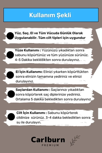 Lüks %100 Doğal Güzel Kokulu El Yüz Saç Vücut Cilt Orijinal Bitkisel Çay Ağacı Sabunu 120G - 10 Adet - Resim 4