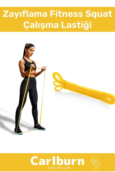 Profesyonel Orta Sert Zayıflama Fitness Squat Çalışma Lastiği Jimnastik Spor Aerobik Direnç Bant