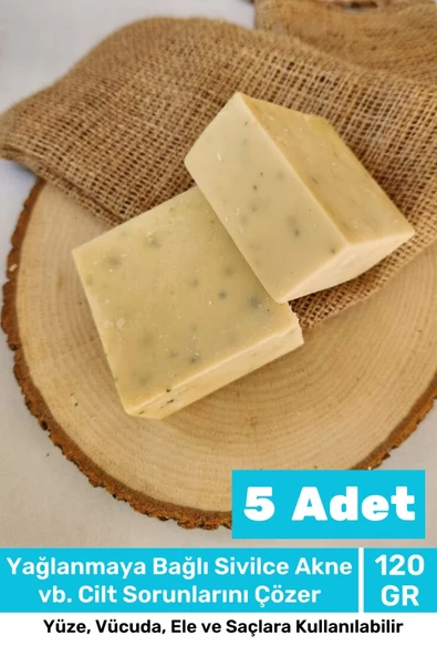 Lüks %100 Doğal Güzel Kokulu El Yüz Saç Vücut Cilt Orijinal Bitkisel Sidr Sabunu 120G - 5 Adet ürün görseli 1