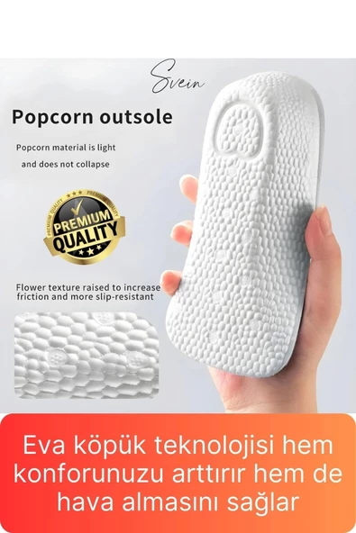 2,5 cm Boy Uzatıcı Tabanlık Gizli Topuk Yükseltici Ortopedik Rahat Konforlu Uzatan Unisex Eva Köpük - 3