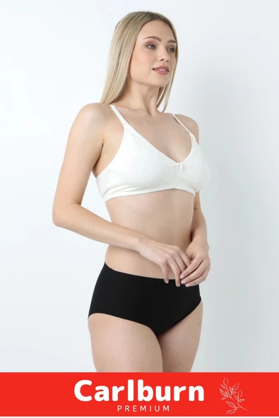 Özel Üretim Yumuşak Toparlayıcı Rahat Dayanıklı Tam Kalıp Dikişsiz Pamuklu Balensiz Emzirme Sütyen - 4